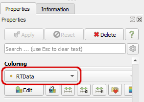 ParaView volume rendering input data selection