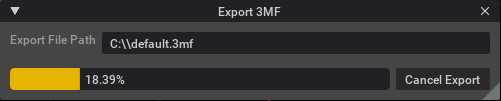 3MF Converter Progress