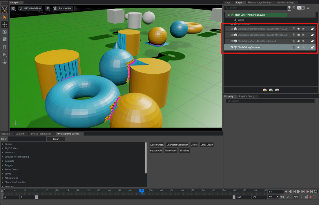 How to compose clash bake layers