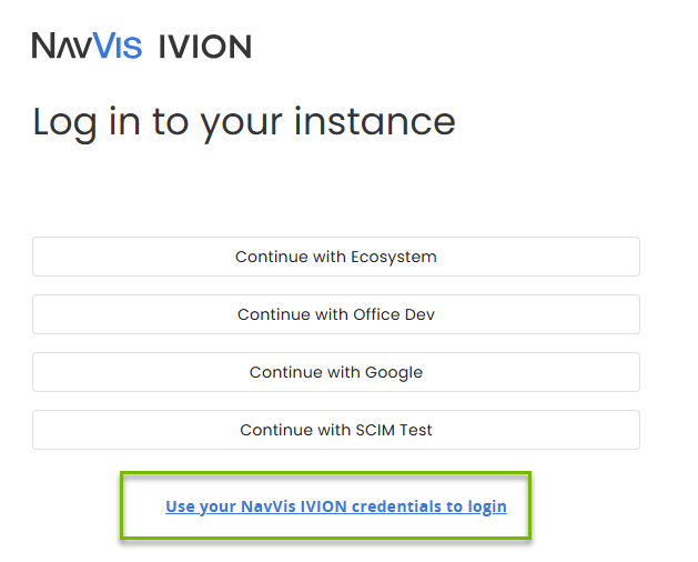 Point Cloud IVION Login