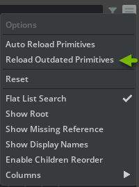 Composer reload stage on demand