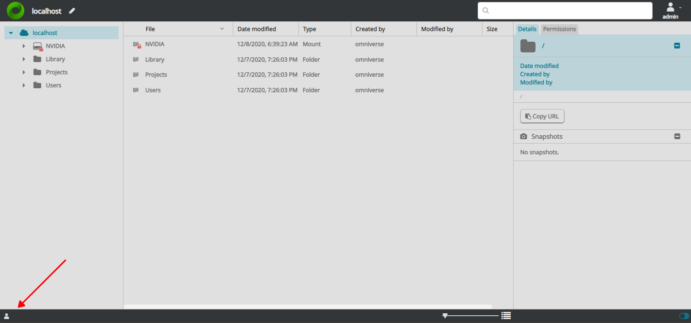 Nucleus Web User Management Toggle