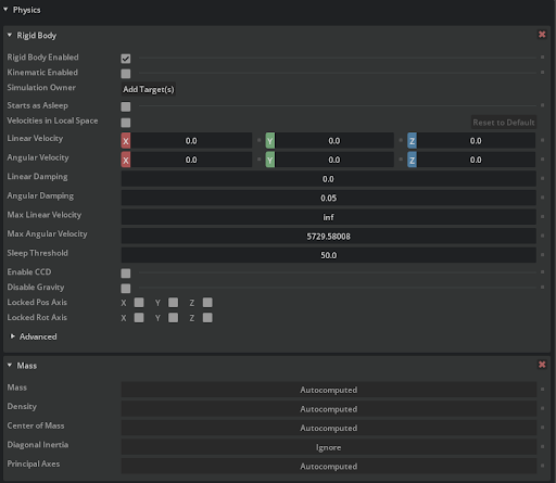 Image of the RootNode XForm